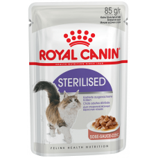 Royal Canin Sterilised - кусочки в соусе для взрослых кошек после кастрации/стерилизации (85 гр.) Royal Canin Sterilised - кусочки в соусе для взрослых кошек после кастрации/стерилизации (85 гр.)