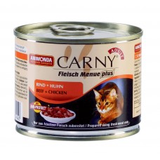 Carny Adulte - консервы для кошек, говядина, курица (200 г) (арт. vs83703)
