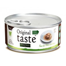 Original Taste Sauce для котов - Хлопья из филе тунца с целыми креветками в соусе, 70г Original Taste Sauce для котов - Хлопья из филе тунца с целыми креветками в соусе, 70г