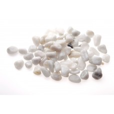 Тузик Галька мраморная Bianco Carrara фр. 40-60 мм, белый, 2 кг (арт. TYZ310)