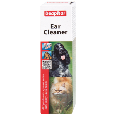 Beaphar Ear-Cleaner - Средство для чистки ушей у котов, 50 мл (арт. DAI12560)