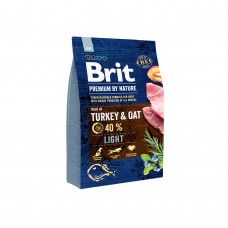 Brit Premium by Nature Sensitive Light Turkey & Oats - корм для собак всех пород с избыточным весом Brit Premium by Nature Sensitive Light Turkey & Oats - корм для собак всех пород с избыточным весом