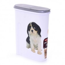 Контейнер для корма Собака на 1,5 кг, размер 25 х 10 х 30 см