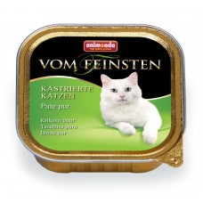 Vom Feinsten - паштет для кастр. котов, индейка (100 г) (арт. ВЕТ83856) Vom Feinsten - паштет для кастр. котов, индейка (100 г) (арт. ВЕТ83856)