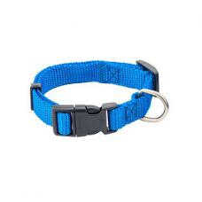 Ошейник Дарэлл синтетический 20 мм, обхват 31-45 см, синий (арт. RP 411020)