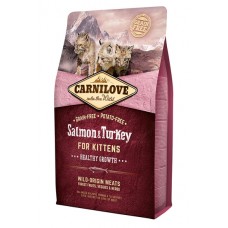 Сухой корм Carnilove Salmon & Turkey for Kittens для котят с лососем и индейкой Сухой корм Carnilove Salmon & Turkey for Kittens для котят с лососем и индейкой
