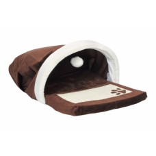 LOLO Pets Лежанка-пещера с когтеточкой для кошек, 66 см (арт. LO 55030)