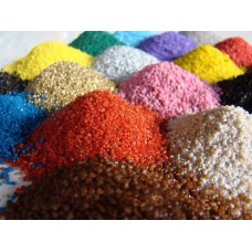 Тузик Песок окрашенный 0,8-2 мм, 0,5 кг, несколько цветов