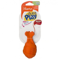 HARTZ Игрушка латексная Ракета с ароматом бекона, несколько размеров для разных собак
