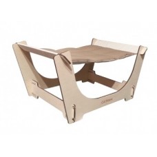 Гамак двухсторонний для котов из фанеры Релакс 27*44*38 см. Cat House Гамак двухсторонний для котов из фанеры Релакс 27*44*38 см. Cat House