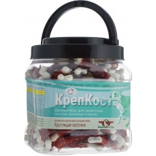 Green Qzin Лакомство для собак Крепкость (кальциевая косточка с уткой) (арт. TYZ 715634)